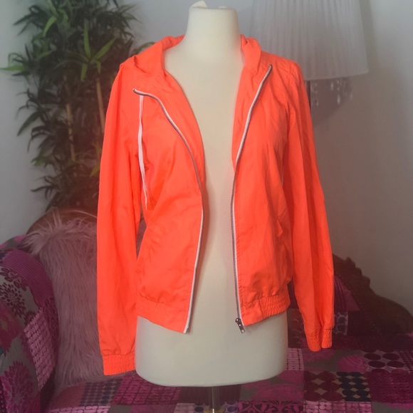 ZINE NEON CORAL JACKET - Picture 4 of 6